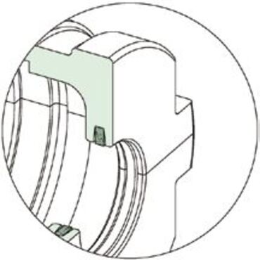 Seal for SRB bearing housing Type: FS